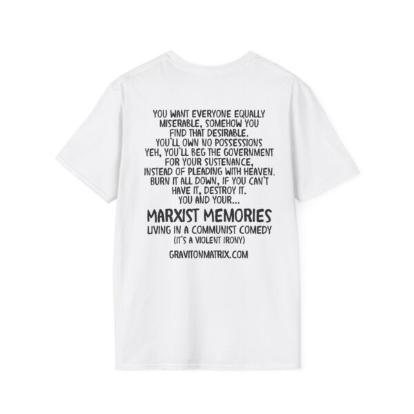 Marxist Memories Unisex Softstyle T-Shirt - Image 6
