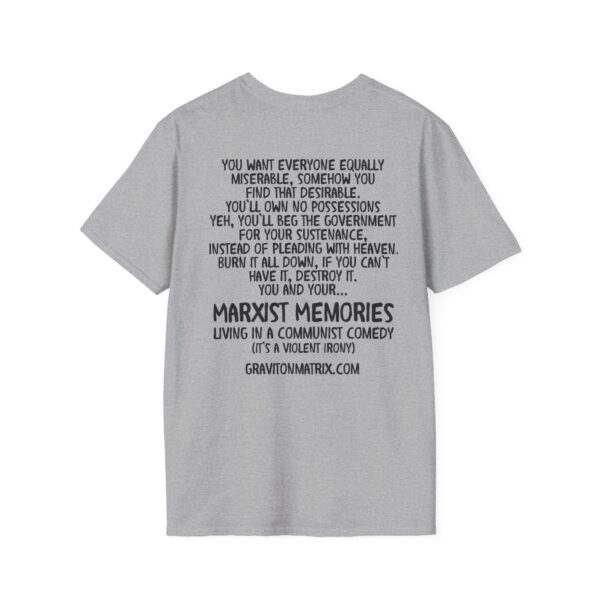 Marxist Memories Unisex Softstyle T-Shirt - Image 14